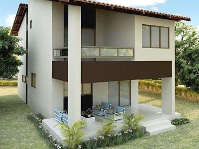 Casa com 2 pavimentos à venda com 4 suítes, varanda com 162,75m² por r$ 727.650,00