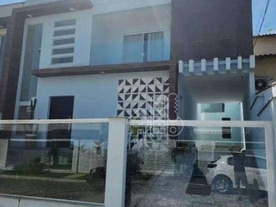 Casa com 3 quartos à venda, 181 m² por r$ 653.000 - arsenal - são gonçalo/rj