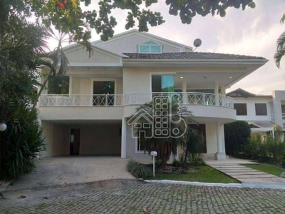 Casa com 6 suítes para alugar, 900 m² por r$ 12.490/mês