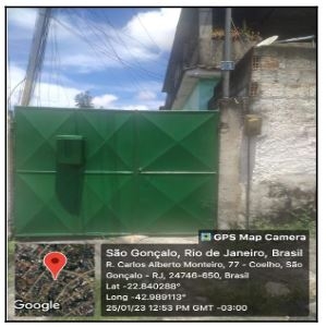 Casa em Coelho, São Gonçalo/RJ de 50m² 1 quartos à venda por R$ 75.026,00