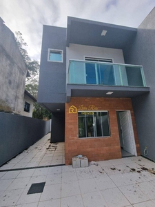 Casa em Granja dos Cavaleiros, Macaé/RJ de 68m² 2 quartos à venda por R$ 378.000,00