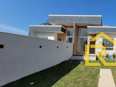 Casa em Maria Turri, Rio Das Ostras/RJ de 82m² 3 quartos à venda por R$ 299.000,00