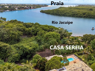 Casa Show 4 suítes Sinuca Condomínio Perto da praia Barra de Jacuípe