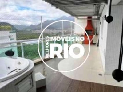 Cobertura com 2 quartos à venda na avenida dos flamboyants, --, barra da tijuca, rio de janeiro, 118 m2 por r$ 1.800.000