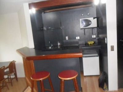 Flat com 1 quarto para alugar na rua joel carlos borges,, 62, brooklin paulista, são paulo, 45 m2 por r$ 2.500