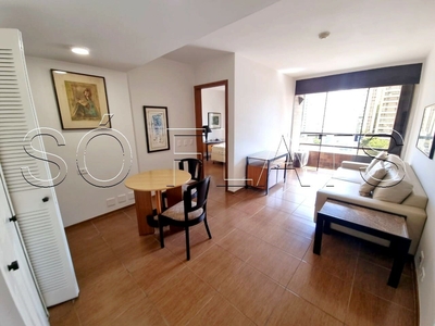 Flat em Pinheiros, São Paulo/SP de 45m² 1 quartos para locação R$ 2.368,00/mes
