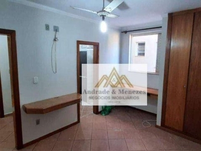 Kitnet com 1 dormitório para alugar, 20 m² por r$ 969,47/mês - centro - ribeirão preto/sp