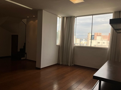 Penthouse em Funcionários, Belo Horizonte/MG de 160m² 3 quartos para locação R$ 3.900,00/mes