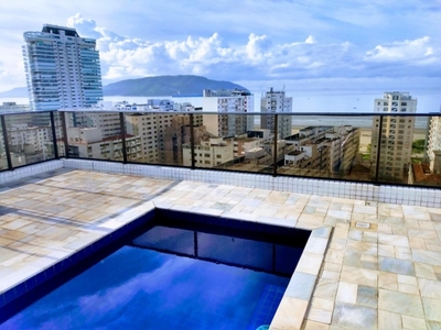 Penthouse em Gonzaga, Santos/SP de 246m² 3 quartos à venda por R$ 3.149.000,00