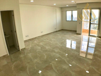 Sala em Centro, Santos/SP de 42m² para locação R$ 2.800,00/mes