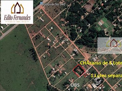 Terreno em Chão De Estrela, Aragoiânia/GO de 10m² à venda por R$ 258.000,00