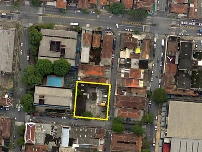 Terreno em Macuco, Santos/SP de 3000m² à venda por R$ 3.998.000,00