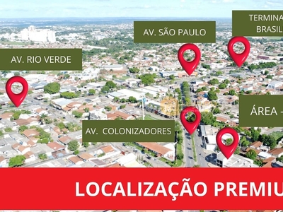 Terreno em Vila Brasília, Aparecida de Goiânia/GO de 450m² à venda por R$ 296.000,00