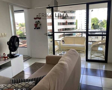 Apartamento 3 quartos (1suite), lazer, 1 vaga, Casa Amarela, Recife-PE