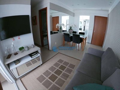 Apartamento com 3 dormitórios à venda, 67 m² por R$ 594.000,00 - Praia de Itaparica - Vila