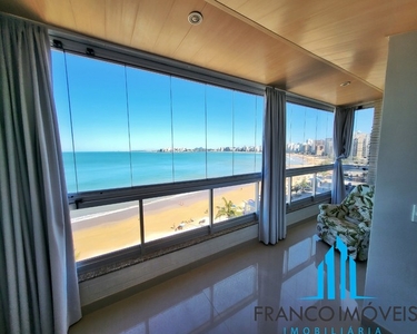 Apartamento com 3 quartos, de frente para o mar com 126m² na Praia do Morro - Guarapari -