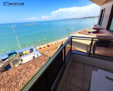 Apartamento de 3 quartos com vista para o mar em Meaípe, Guarapari