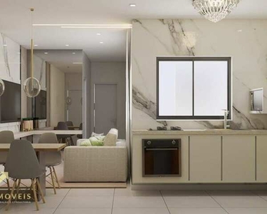 Apartamento Garden com 2 dormitórios à venda, 47 m² por R$ 484.000 - Campestre - Santo And