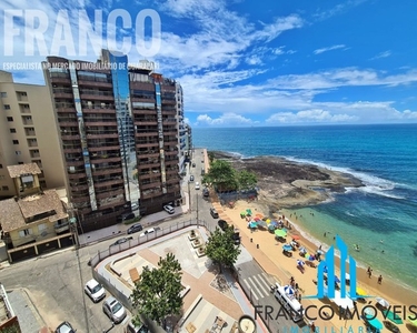 Apartamento linear exclusivo alto padrão 4 suítes com vista panorâmica para o Mar na Praia