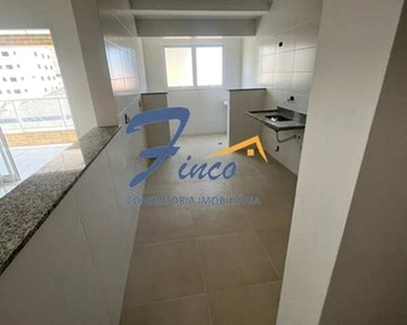 Apartamento para Venda em Praia Grande, Aviação, 2 dormitórios, 2 suítes, 1 banheiro, 1 va