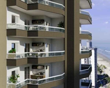 Apartamento para venda possui 75 metros quadrados com 2 quartos em Real - Praia Grande - S