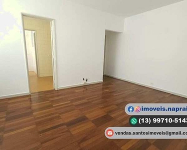 Apartamento para venda tem 77 metros quadrados com 2 quartos em Pompéia - Santos - SP