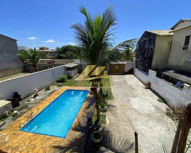Bela casa com 4 quartos, sendo 1 suíte, piscina e área gourmet em Unamar, Tamoios - Cabo F