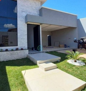 Casa com 3 dormitórios à venda, 162 m² por R$ 660.000 - Residencial Recanto do Bosque - Go