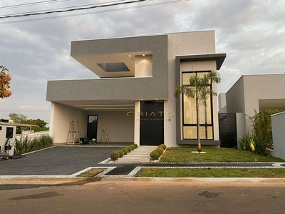 Casa com 3 dormitórios à venda, 188 m² por R$ 1.350.000,00 - Condomínio Terras Alpha Anápo