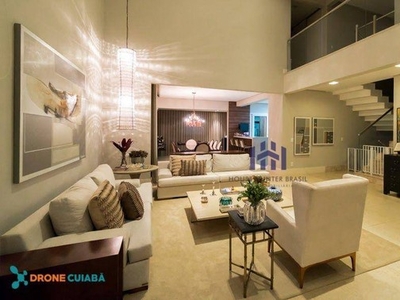 FLORAIS CUIABA - Casa com 4 dormitórios à venda, 429 m² por R$ 3.900.000 - Condomínio Flor
