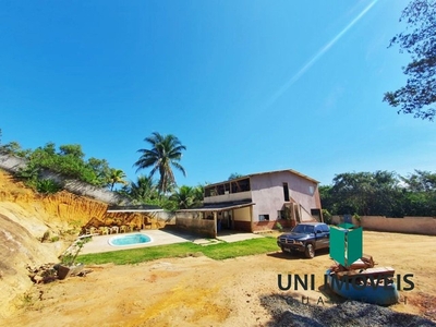 Sitio com belíssima casa e piscina,1290m² a venda por R$450.000,00 em Guarapari - ES