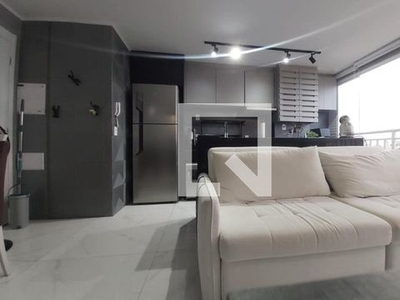 APARTAMENTO no 27º andar mobiliado com 2 dormitórios e 1 garagem