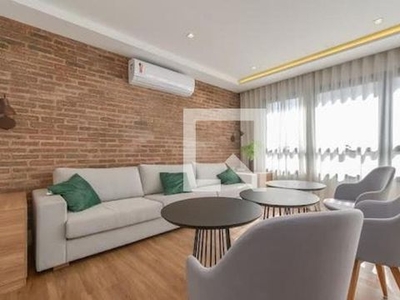 APARTAMENTO no 5º andar mobiliado com 1 dormitório