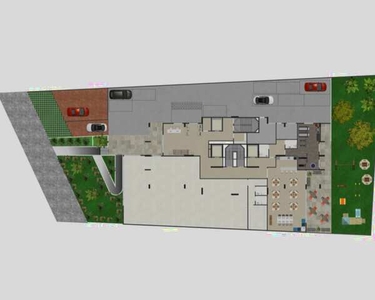 2 dormitórios, 1 banheiros, 1 vaga na garagem, 44M² de Área Construída