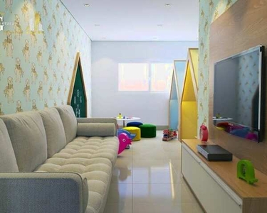 Apartamento à venda, 69 m² por R$ 393.269,45 - Vila Guilhermina - Praia Grande/SP