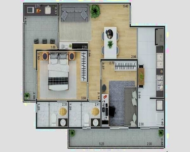 APARTAMENTO COM 2 DORMITÓRIOS À VENDA, 77 M² POR R$ 445.529,20 - CANTO DO FORTE - PRAIA GR