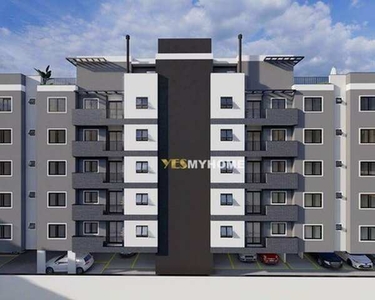 Apartamento com 3 dormitórios à venda, 77 m² por R$ 413.804 - Planta Estância Pinhais - Pi