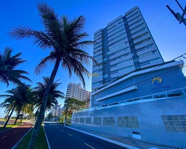 VISTA MAR COM 1 DORMITÓRIO, 1 SUÍTE, MOBILIADO À VENDA, 58,59 m² ÚTEIS POR R$ 440.000,00