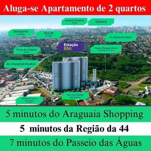 Aluga-se Aptº de 2 quartos - 5 minutos Região da 44 - Av. Marechal Rondon