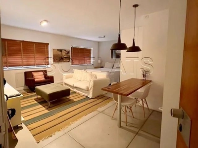 Apartamento no La Residence Itaim para locação próximo a Avenida Faria Lima 1 dorm.