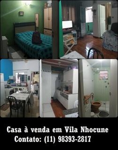 Casa a venda em Vila Nhocune Contato: (11) 98393-2817