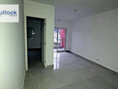 Apartamento, 54 m² - venda por r$ 320.000,00 ou aluguel por r$ 1.600,00/mês - taboão - diadema/sp