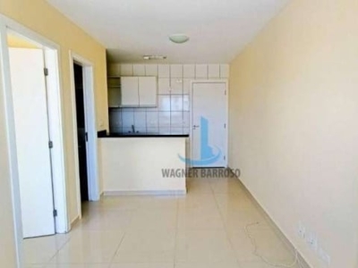 Apartamento com 1 dormitório para alugar, 32 m² por r$ 1.682,00/mês - novo mundo - curitiba/pr
