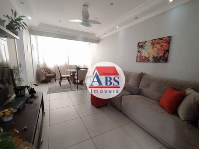 Apartamento com 2 dormitórios à venda, 68 m² por R$ 485.000,00 - Pompéia - Santos/SP