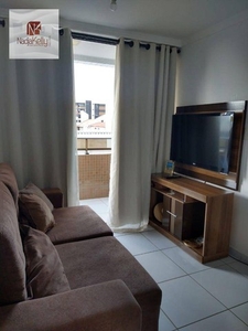 Apartamento com 2 dormitórios para alugar, 60 m² por R$ 2.300,00/mês - Bessa - João Pessoa