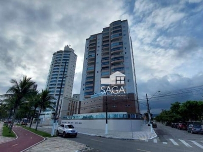Apartamento com 2 dormitórios para alugar, 88 m² por R$ 2.800,00/mês - Maracanã - Praia Grande/SP