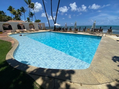 Apartamento de 3 quartos em praia do forte frente mar