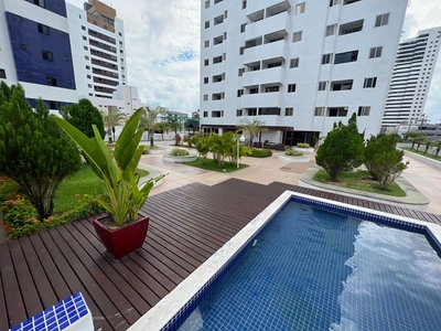 Apartamento mobiliado e com vista para o mar para locação no bairro Aeroclube - João Pesso