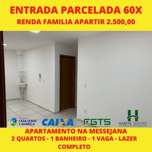 Apartamento para venda possui 45 metros quadrados com 2 quartos em Messejana - Fortaleza -