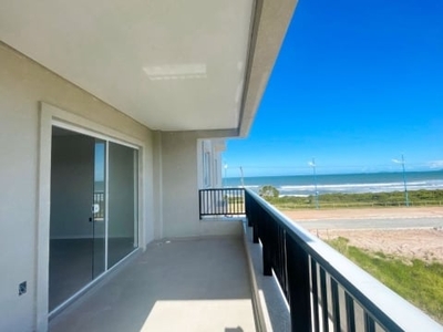 Apartamento vista mar, frente para a praia do perola em itapoá